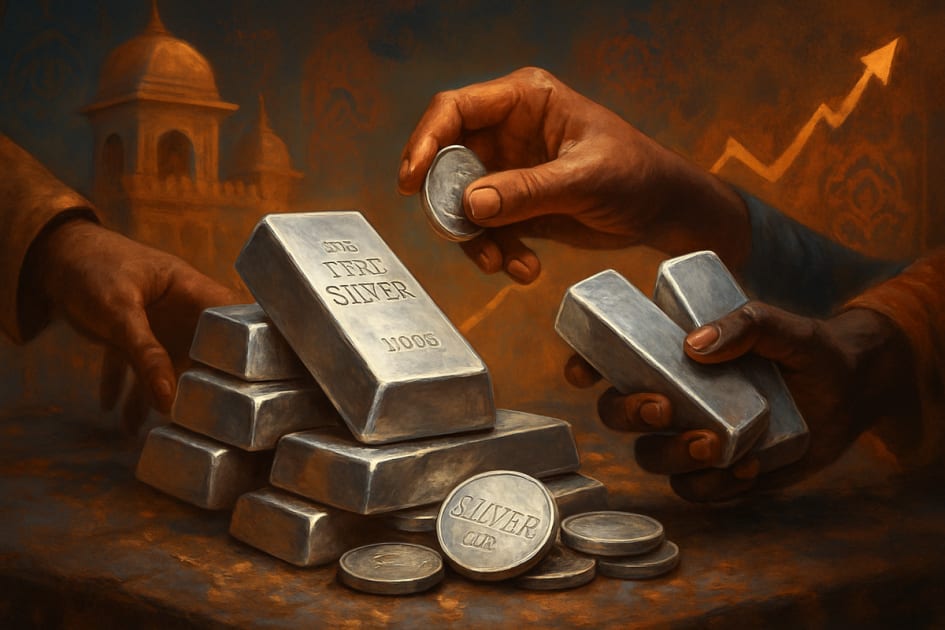 The Great Indian Silver Squeeze: Analysing the Backwardation of the MCX Futures Market and its Impact on the Indian Economy