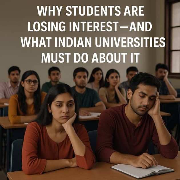 Why Students Are Losing Interest—and What Indian Universities Must Do About It