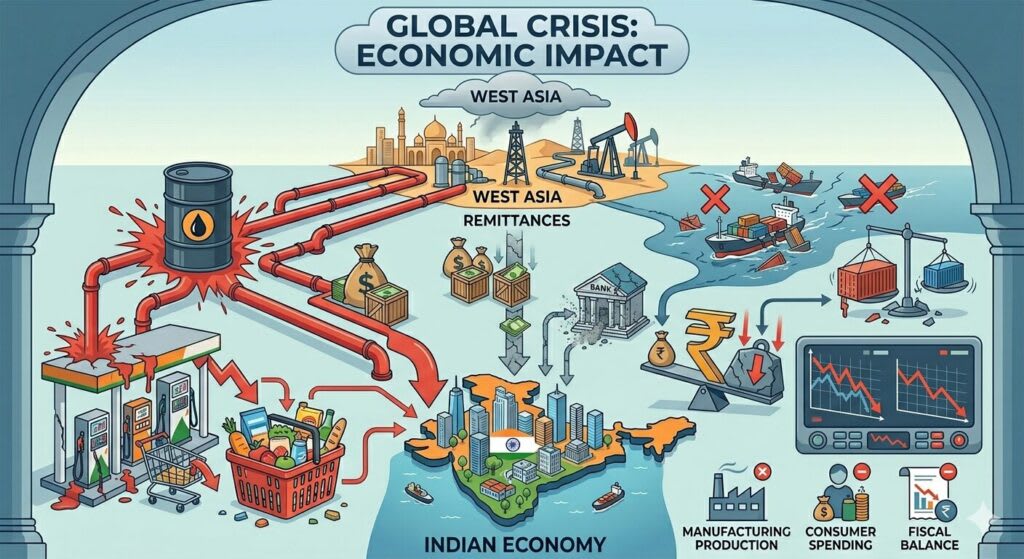 Oil, Conflict, and Consequence: How the West Asia Crisis Threatens India’s Economy